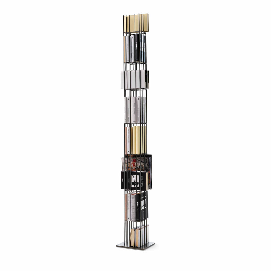 Metal Bookshelf METRICA TOWER by Ctrizak 02