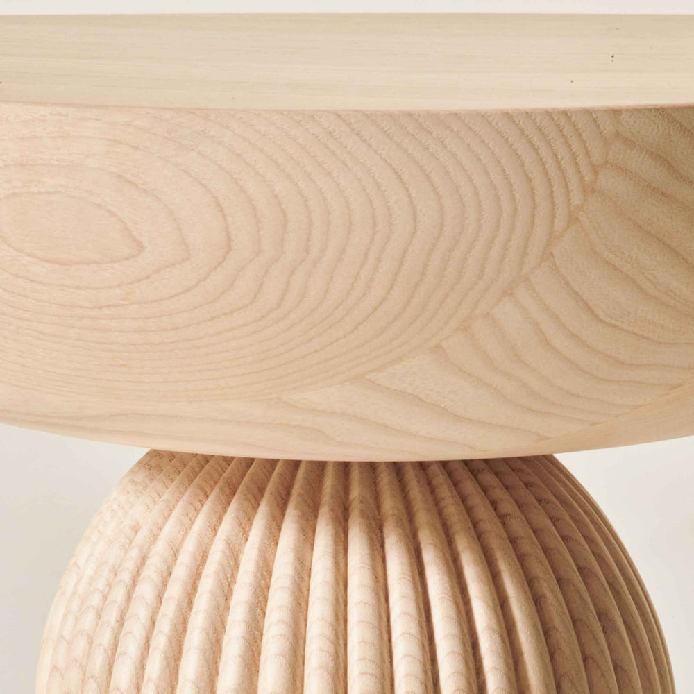 Ash Wood Coffee Table CONVESSO by Cono Studio for Dale Italia 3