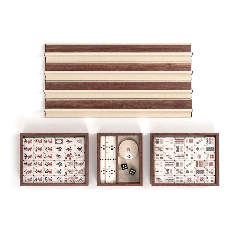Wood Board Game MAHJONG by Pinetti 02