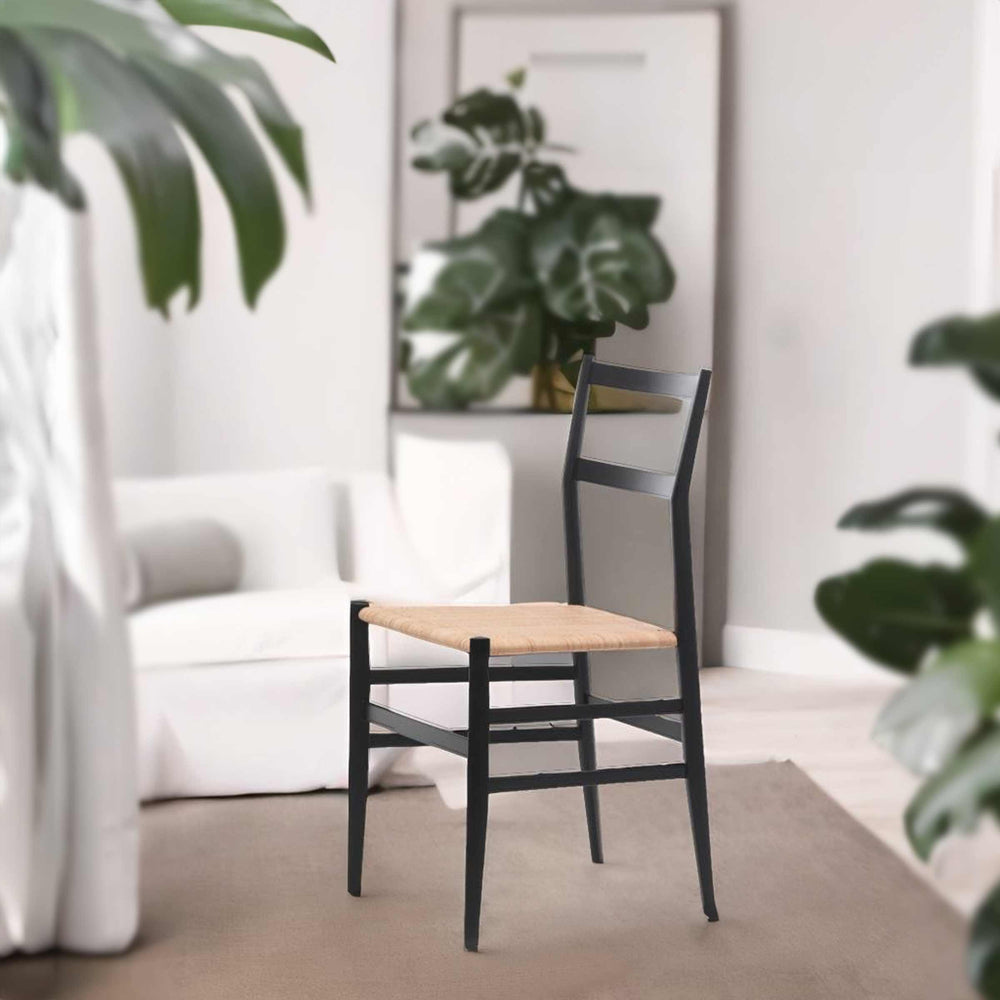 Ashwood Chair with Rattan Seat SUPERLEGGERA, designed by Gio Ponti for Cassina 08