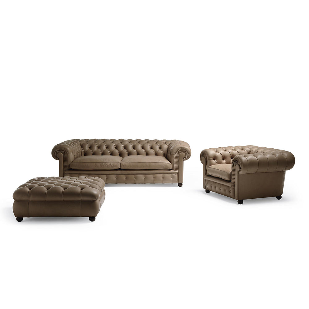 Leather Armchair CHESTER ONE by Renzo Frau for Poltrona Frau 02