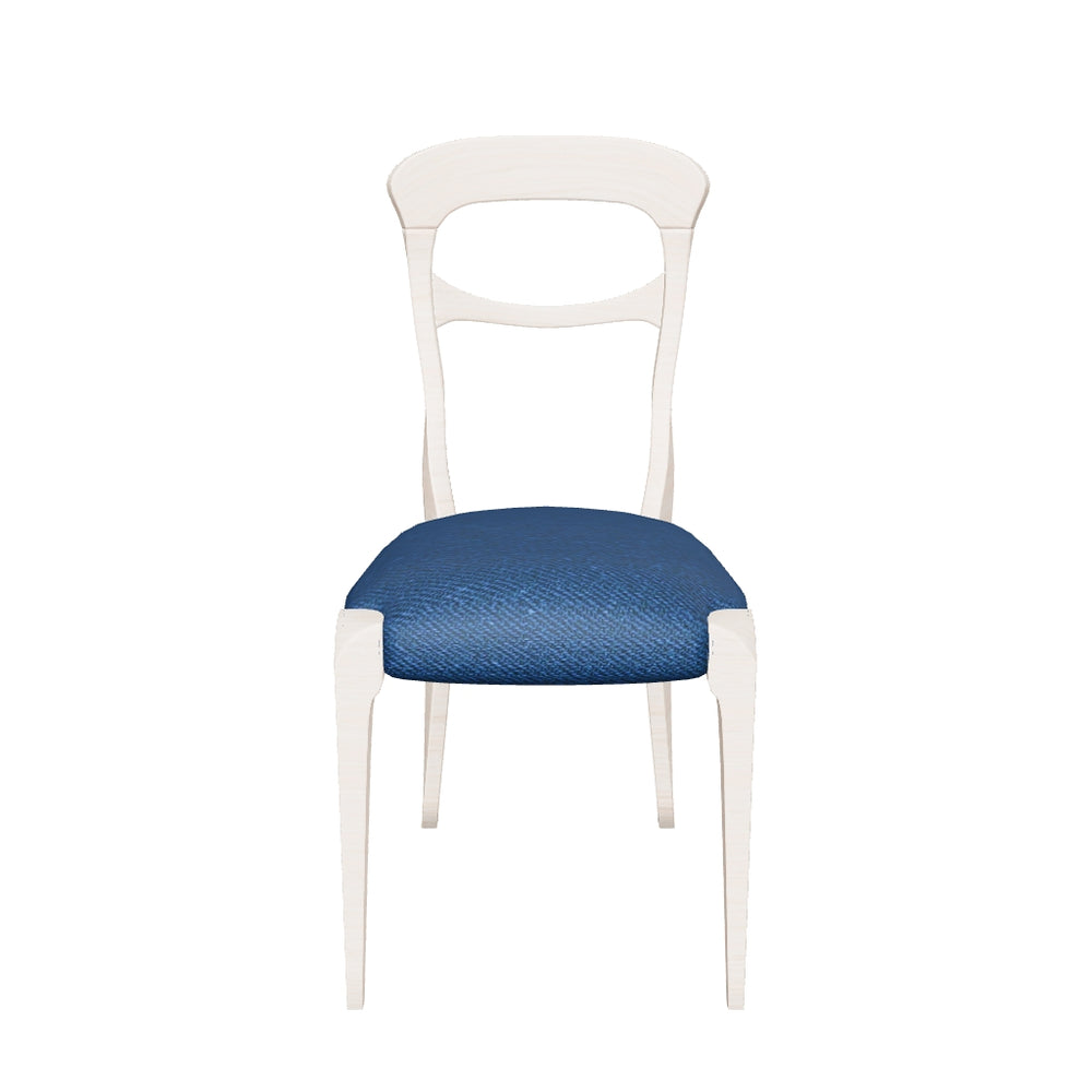 Grey Walnut Wood Chair CAPOTAVOLA by Dale Italia 2