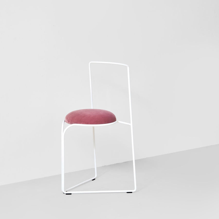 Steel Upholstered FLOW CHAIR by Enrico Girotti for LapiegaWD 1