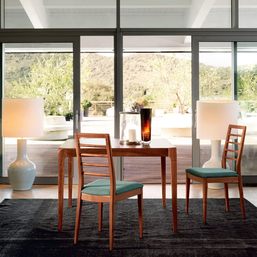 Extendible Walnut Wood Table SENTIERO 02