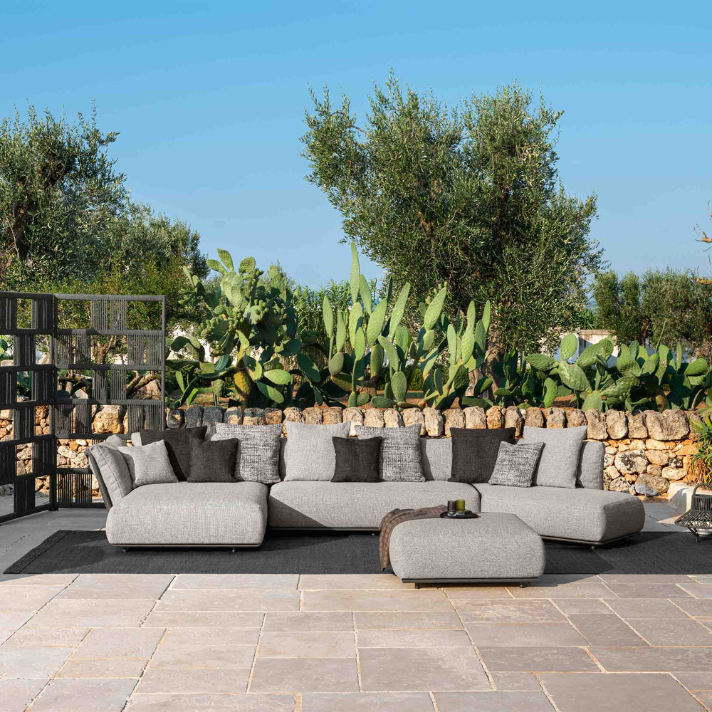 Outdoor Fabric Corner Sofa SCACCO by Ludovica + Roberto Palomba for Talenti 02