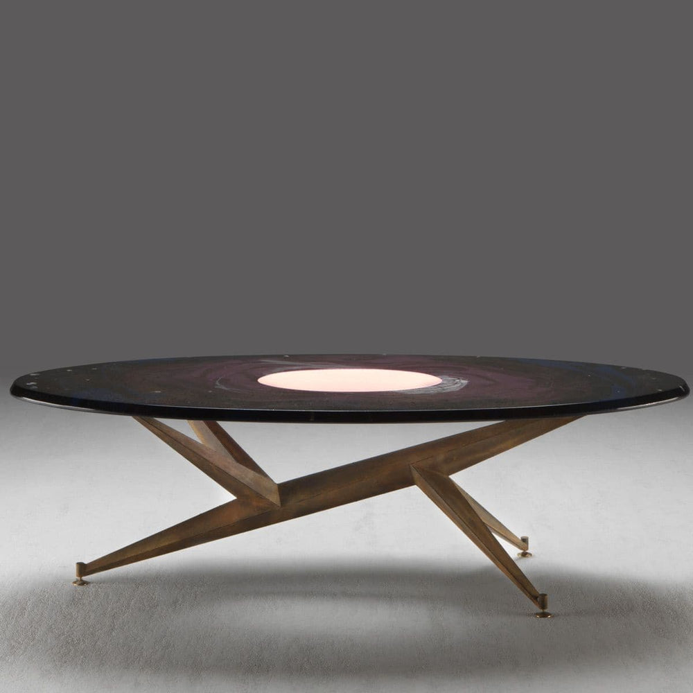 Oval Dining Table STARLIGHT M31 by Mauro Baronchelli 02